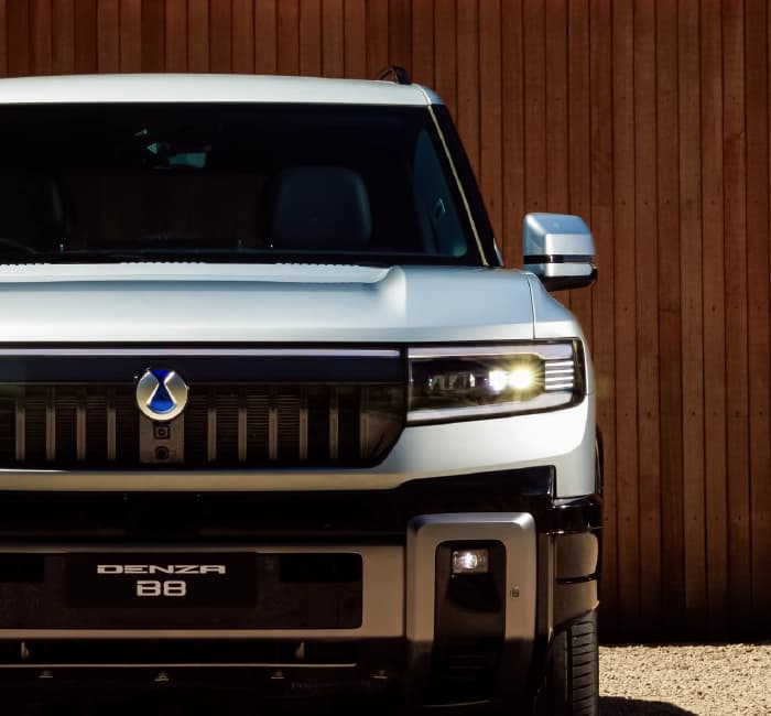 Denza B8 Galaxy Grille and Starship Wing LED Headlamps