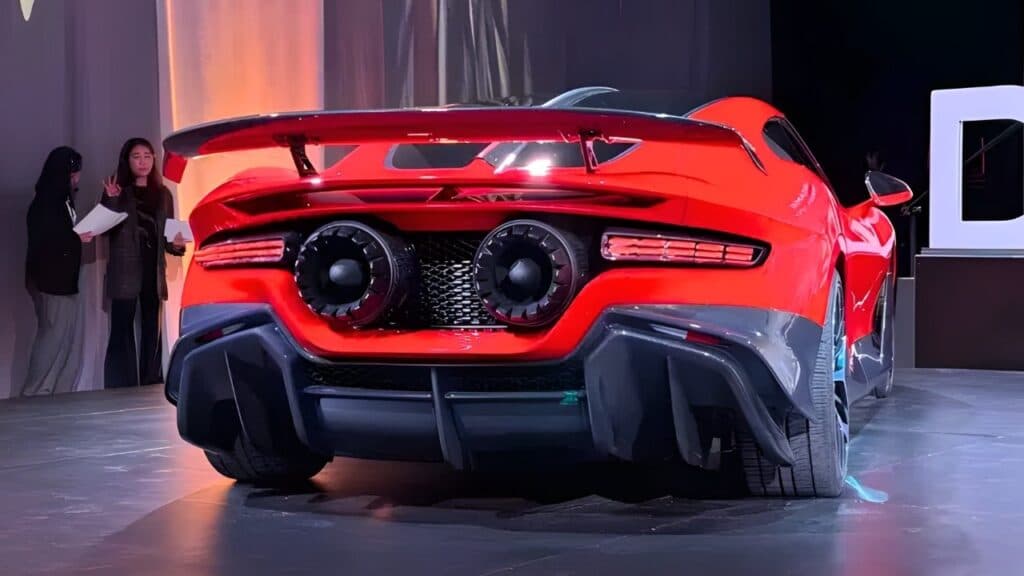 Dreame Nebula Next 01 Jet Edition Rear View
