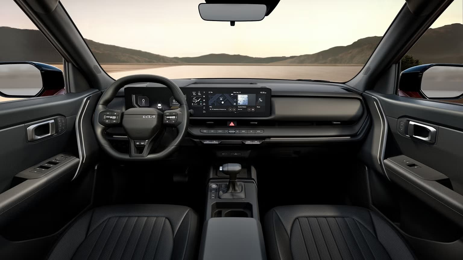 Kia Seltos X-Line Dual-Screen Infotainment and Interior